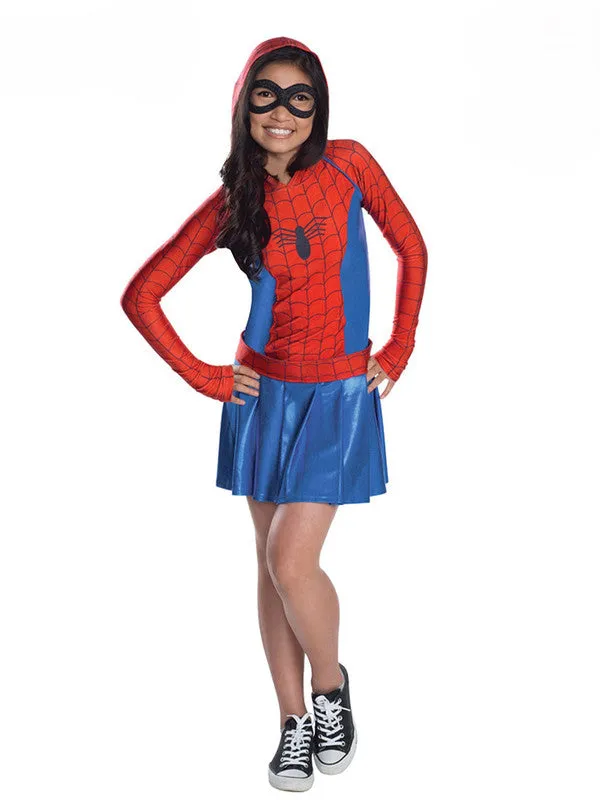 Girls Costume - Spider-Girl Hoodie Dress