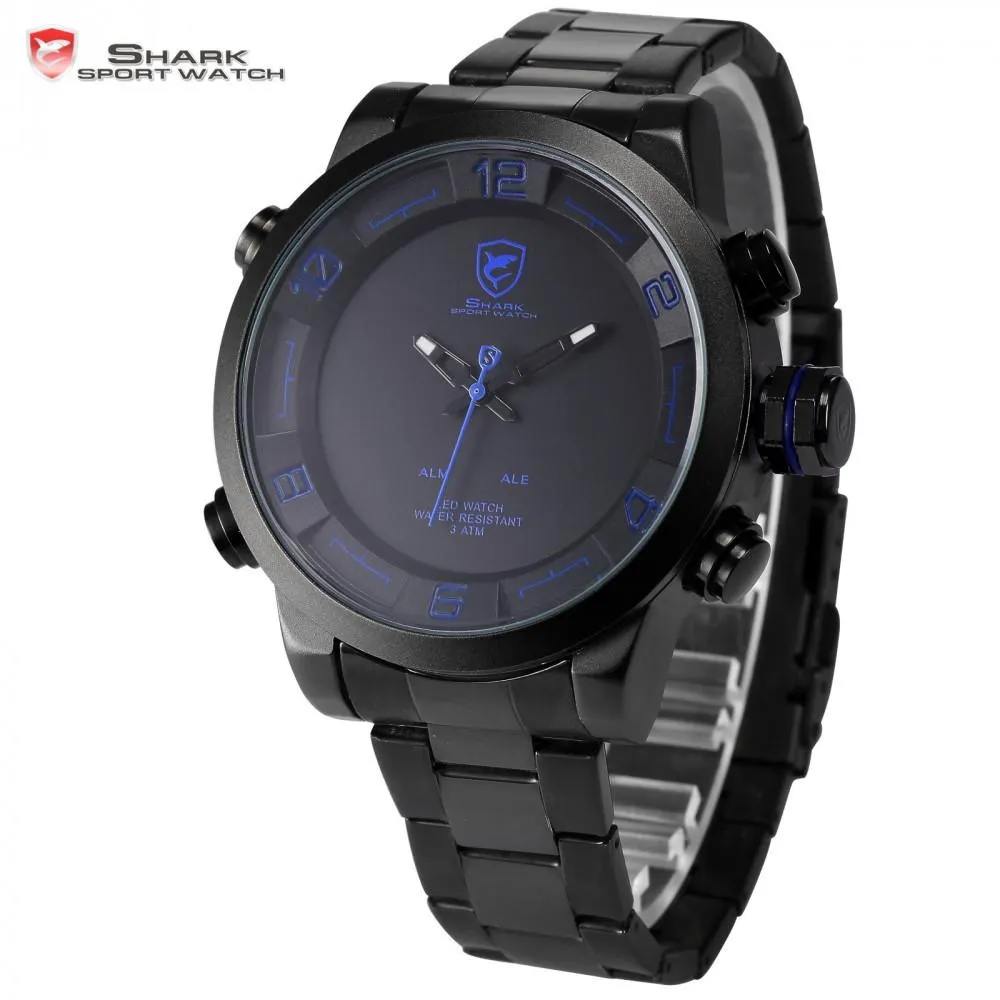 GULPER Shark 2 Sport Watch Black/Blue SW 362