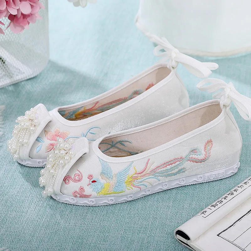 Height Increasing Insole Han Chinese Clothing Canvas Shoes