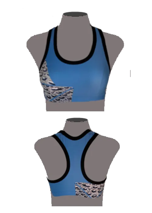 Hydrate - Women's Sports Bra - Made in USA-Just 1 Left!