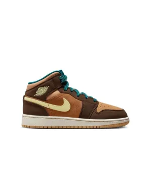 Jordan 1 Mid SE ( GS ) - Cacao Wow