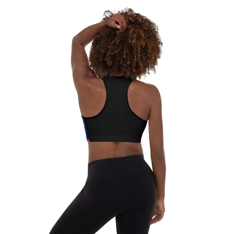 Joshua Tree Padded Sports Bra - California