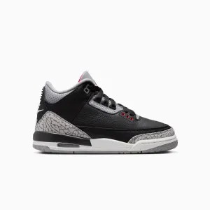 Kid's Air Jordan 3 Retro "Black Cement " Grade School