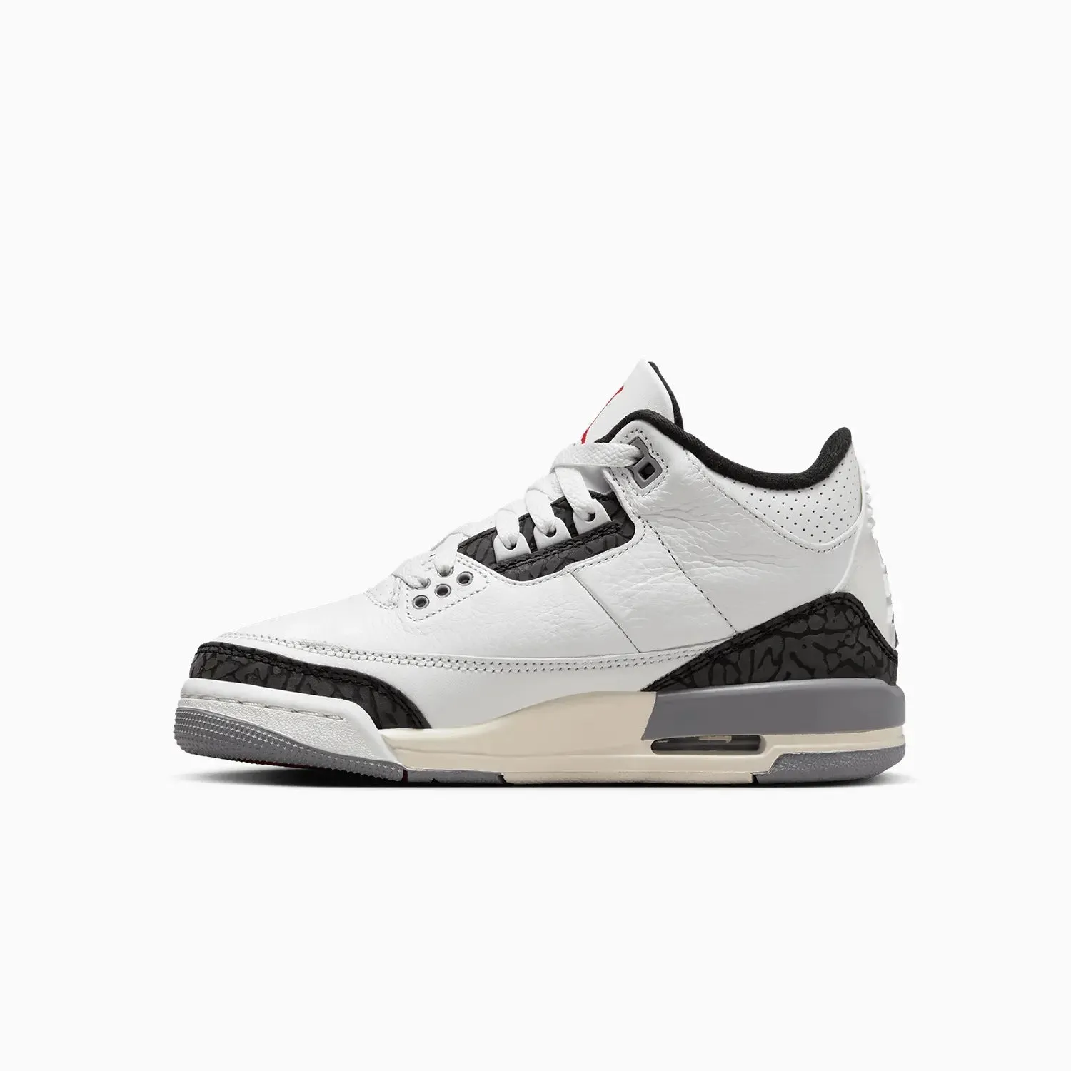 Kid's Air Jordan 3 Retro "Cement Grey" Grade School