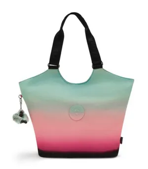 Kipling x Wicked New Ciceley Gradient Magic Tote Bag Pink