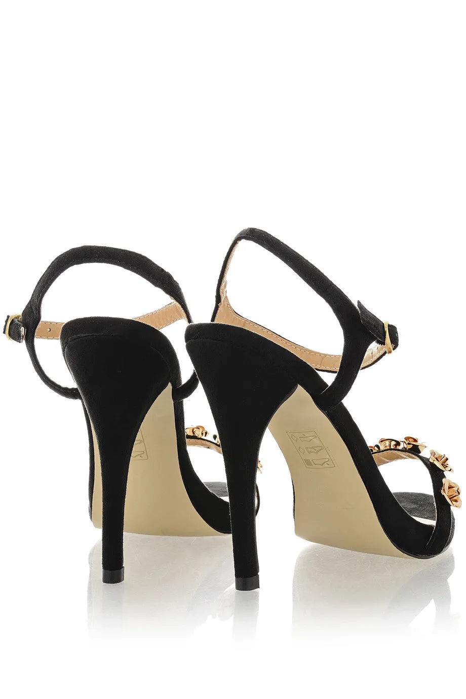 KONSTANZE Black Sandals