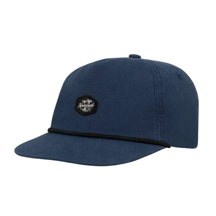 Kooringal Mens 5 Panel Cap Bramston - Denim Blue