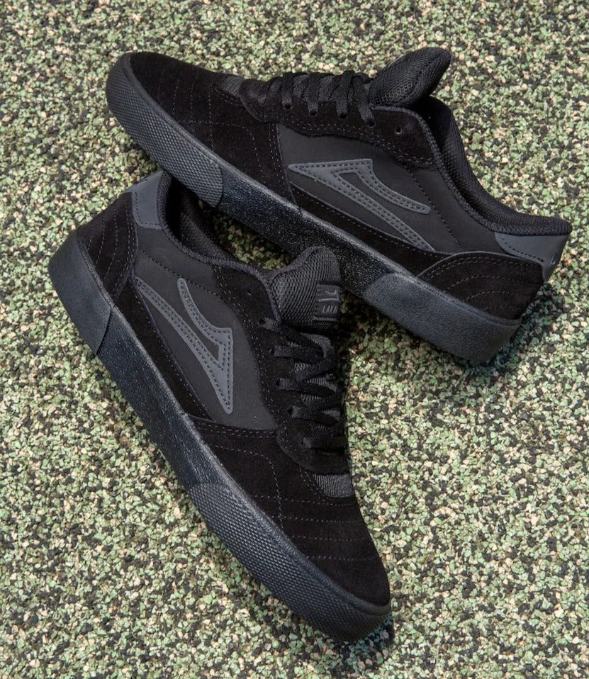 LAKAI CAMBRIDGE BLACK/REFLECTIVE SUEDE