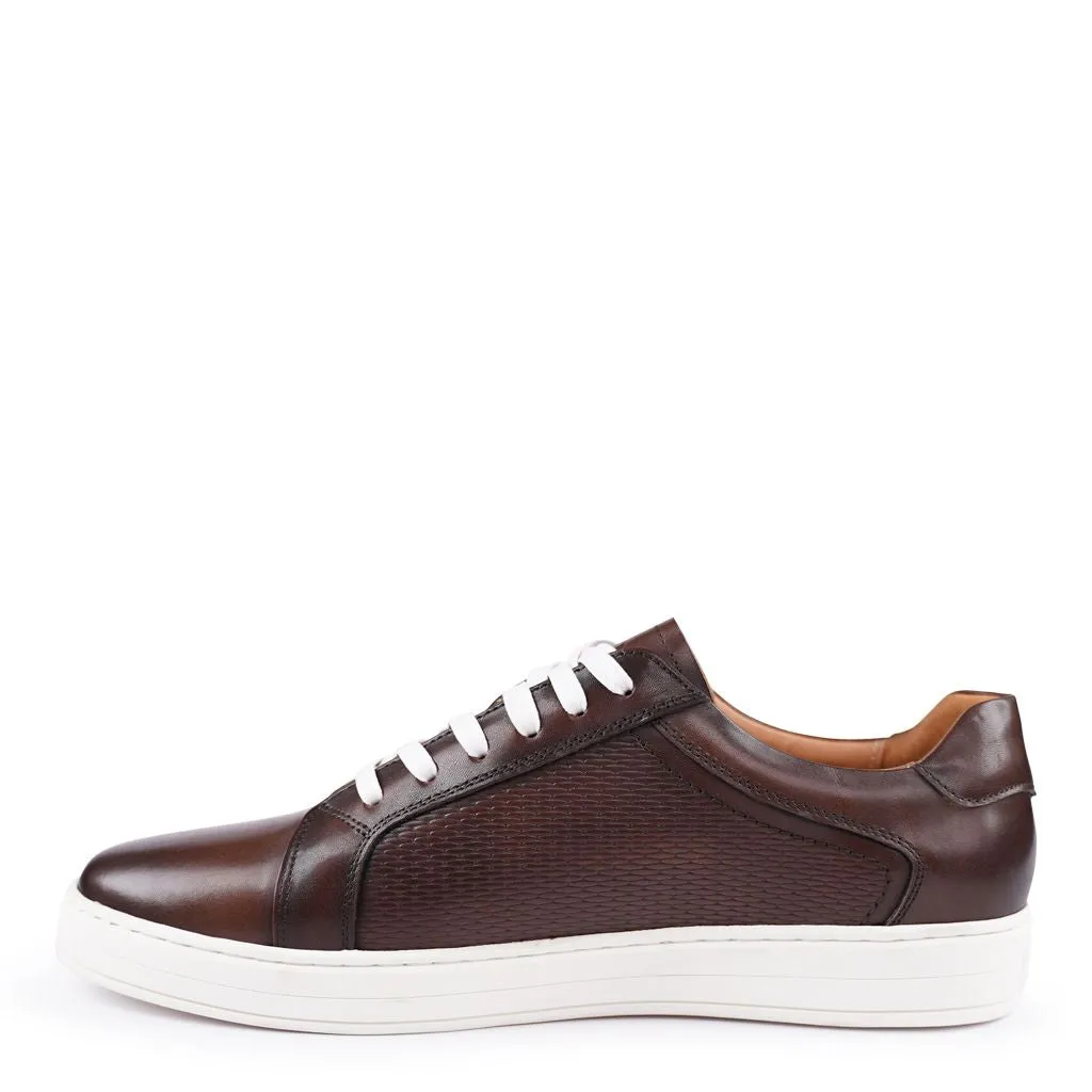 Lando Dark Brown Sneakers