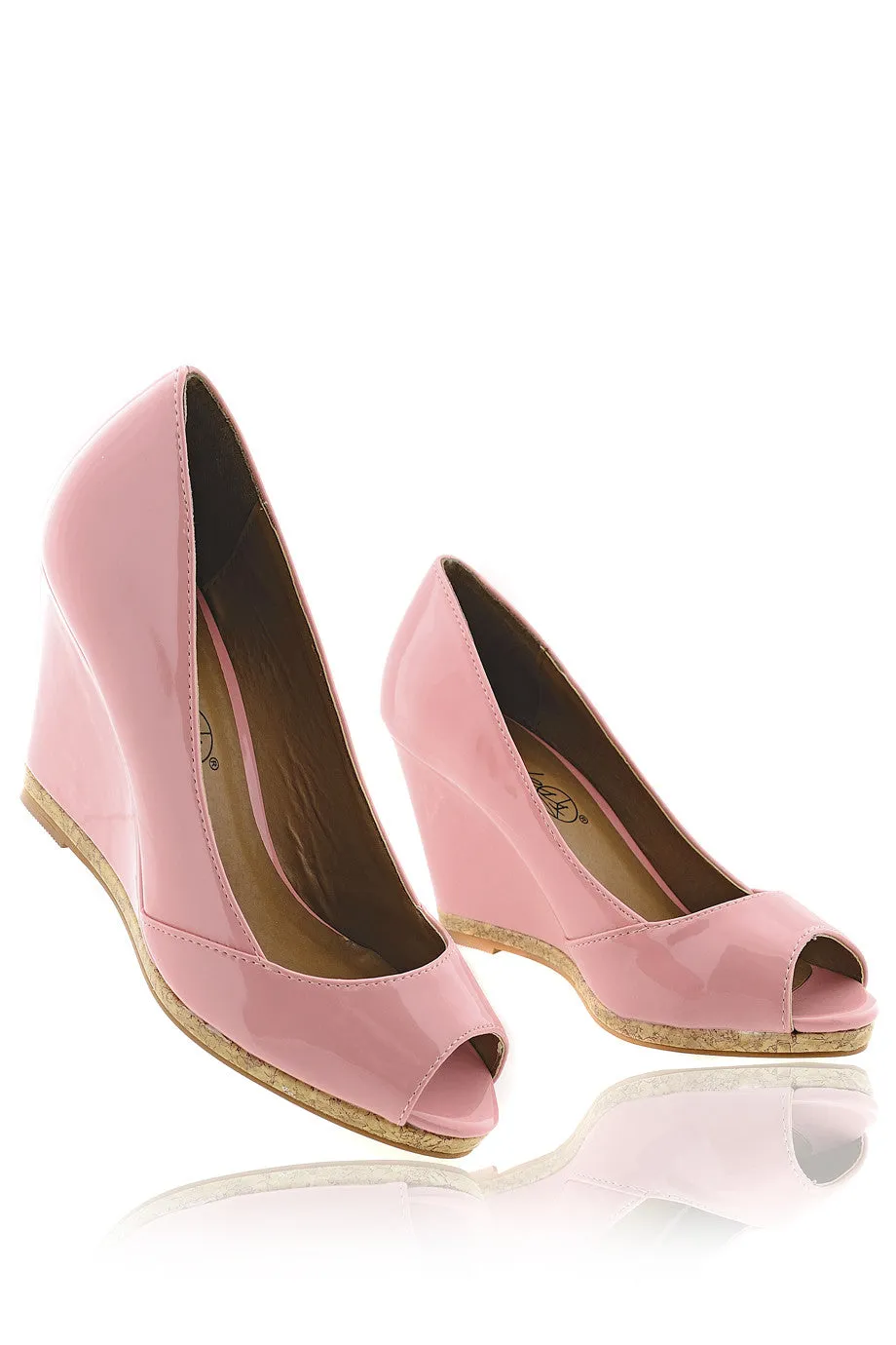 MANDY Pink Wedges