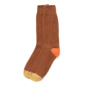 Men's Cotton Waffle Knit Socks