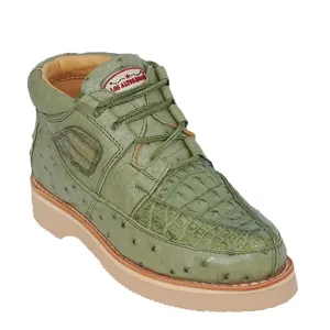 Men's Los Altos Caiman and Ostrich Skin Shoe ZA050248