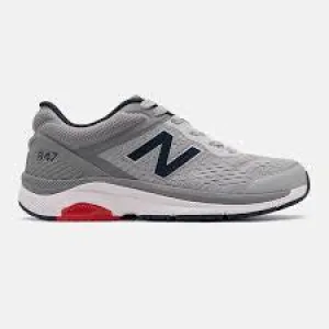 Mens New Balance Walking Runner MW847LG4 - Silver Mink