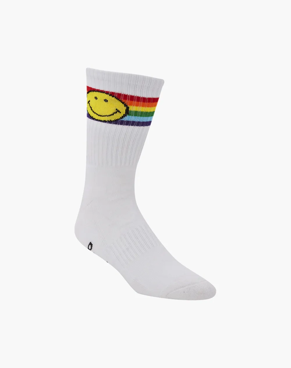 MENS SMILEY PROUD SPORTS CREW SOCK - KING SIZE