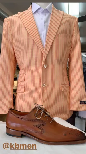 Men’s summer stripe suit