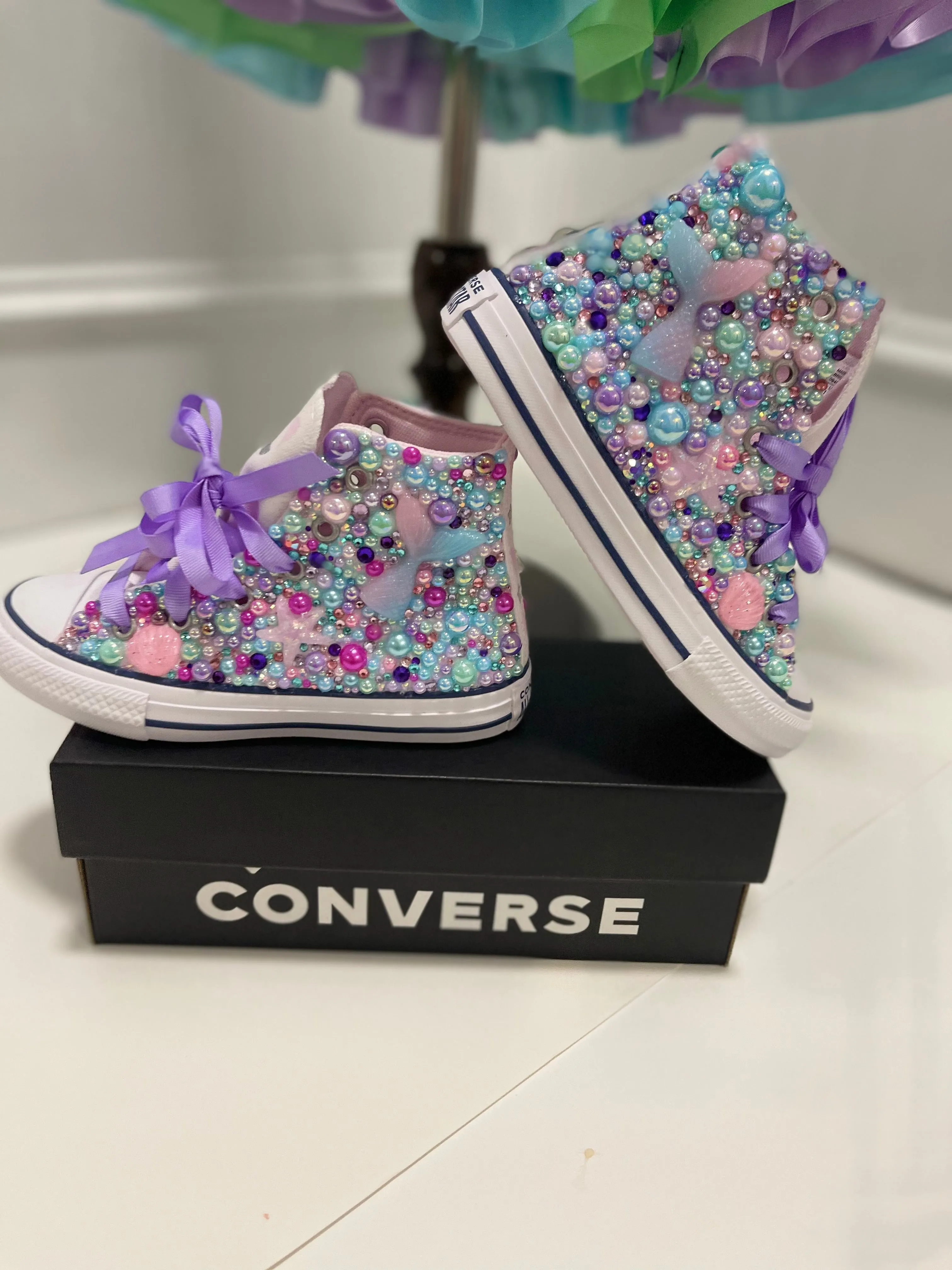 Mermaid Converse Shoes