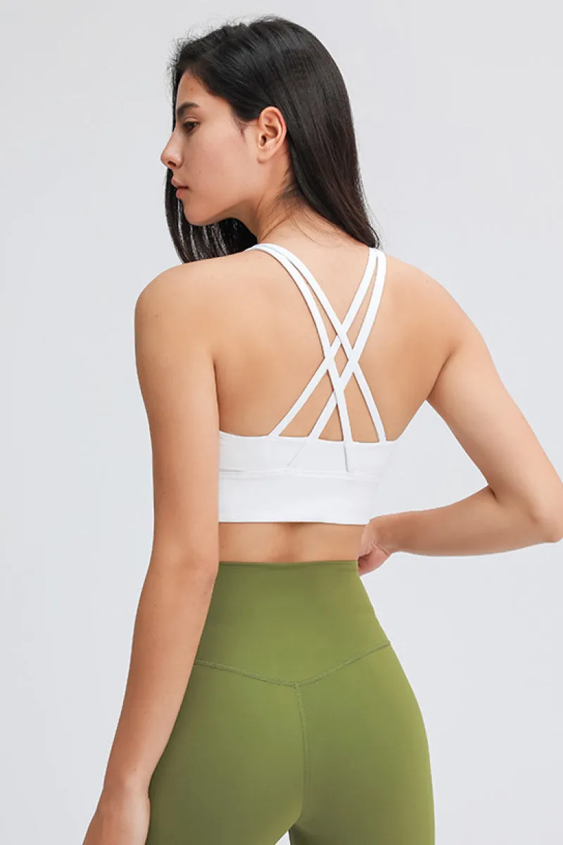 Mesh V Sports Bra