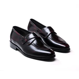 Monkstory Drezzire Classic Patent Slip-Ons - Cherry