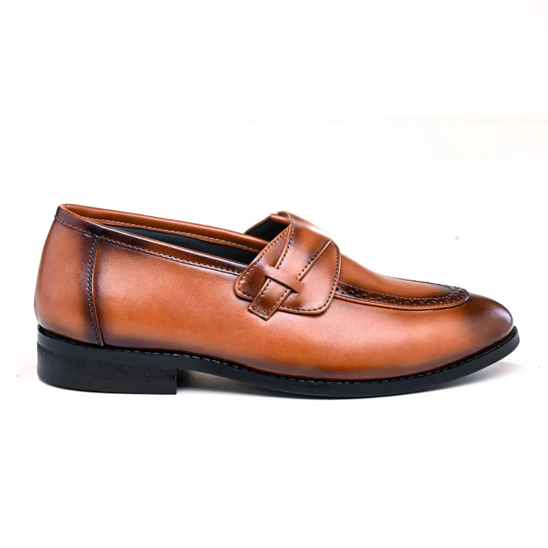 Monkstory Drezzire Classic Slip-Ons - Tan