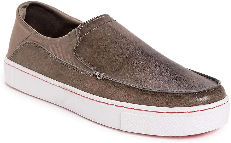 MUK LUKS Men's Park Place Sneaker-Denim Loafer