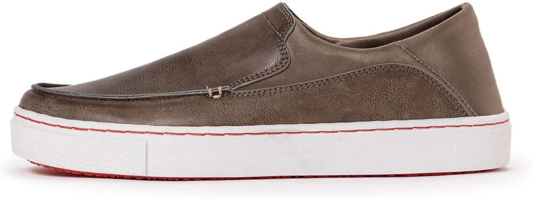 MUK LUKS Men's Park Place Sneaker-Denim Loafer