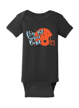 My 1st Superbowl Onesie Bodysuit