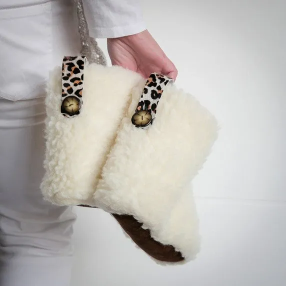 NEW | Igloo Slippers | Cream | Wool Lining