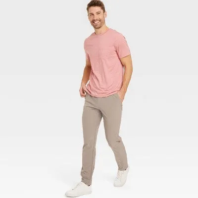 New - Men's Woven Pants - All In Motion Persuading Gray S