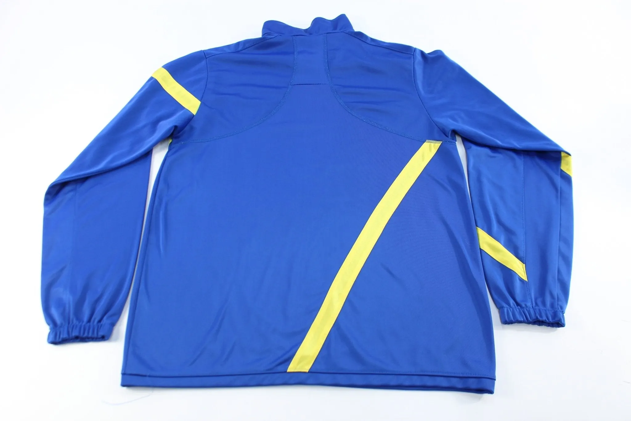 Nike Embroidered Logo CABJ Soccer Blue & Yellow Pullover