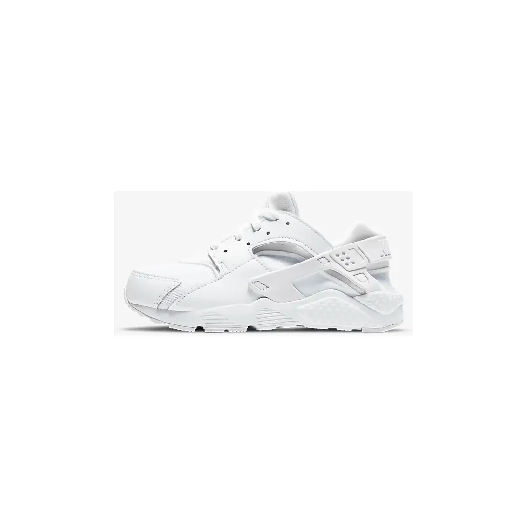 Nike Kid's Huarache Run Shoes - White / Pure Platinum / White