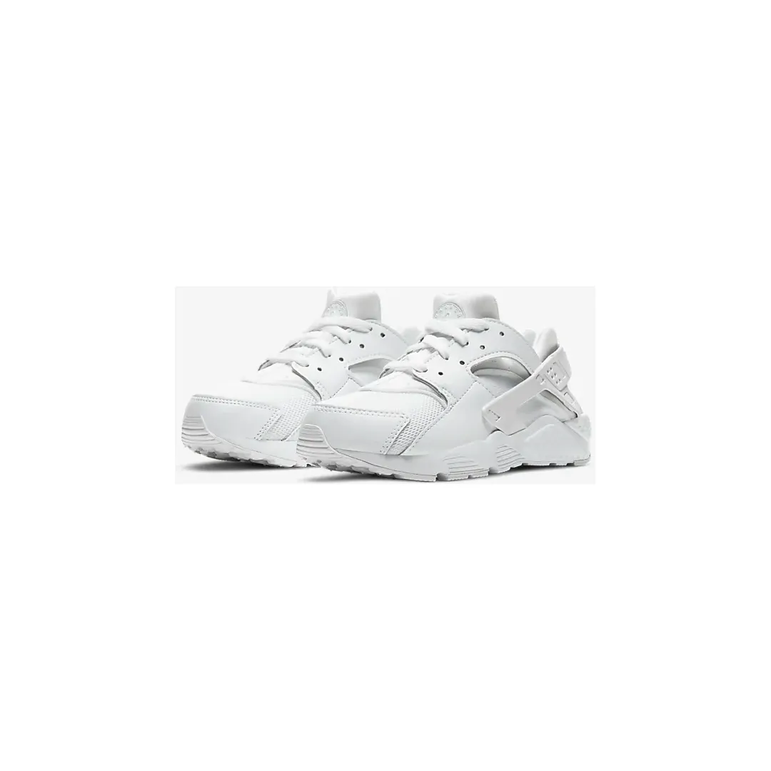 Nike Kid's Huarache Run Shoes - White / Pure Platinum / White