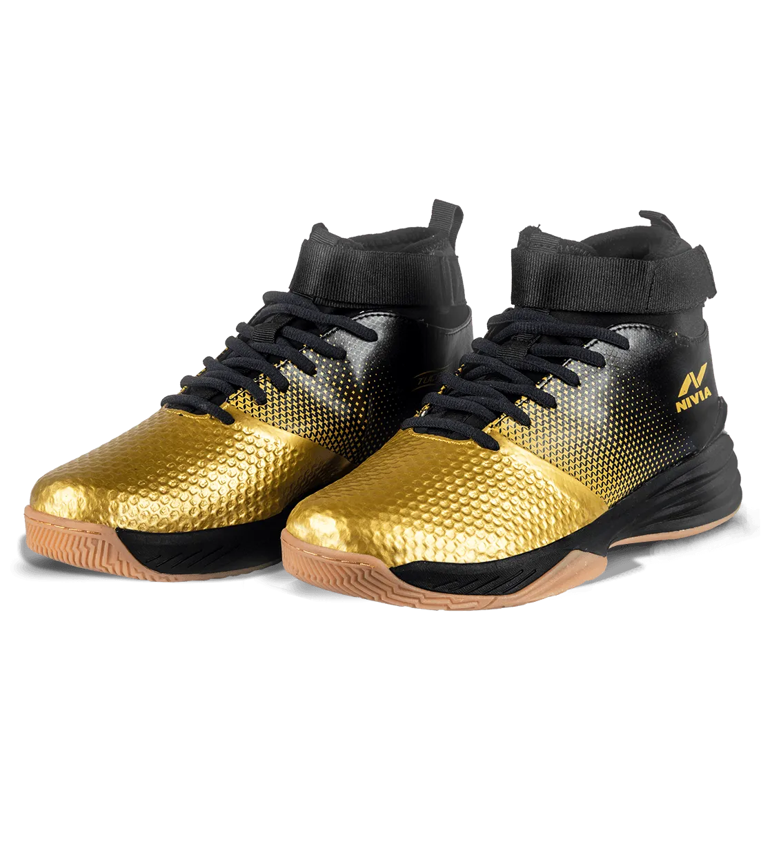 Nivia Tucana Gold Basketball Shoes | KIBI Sports