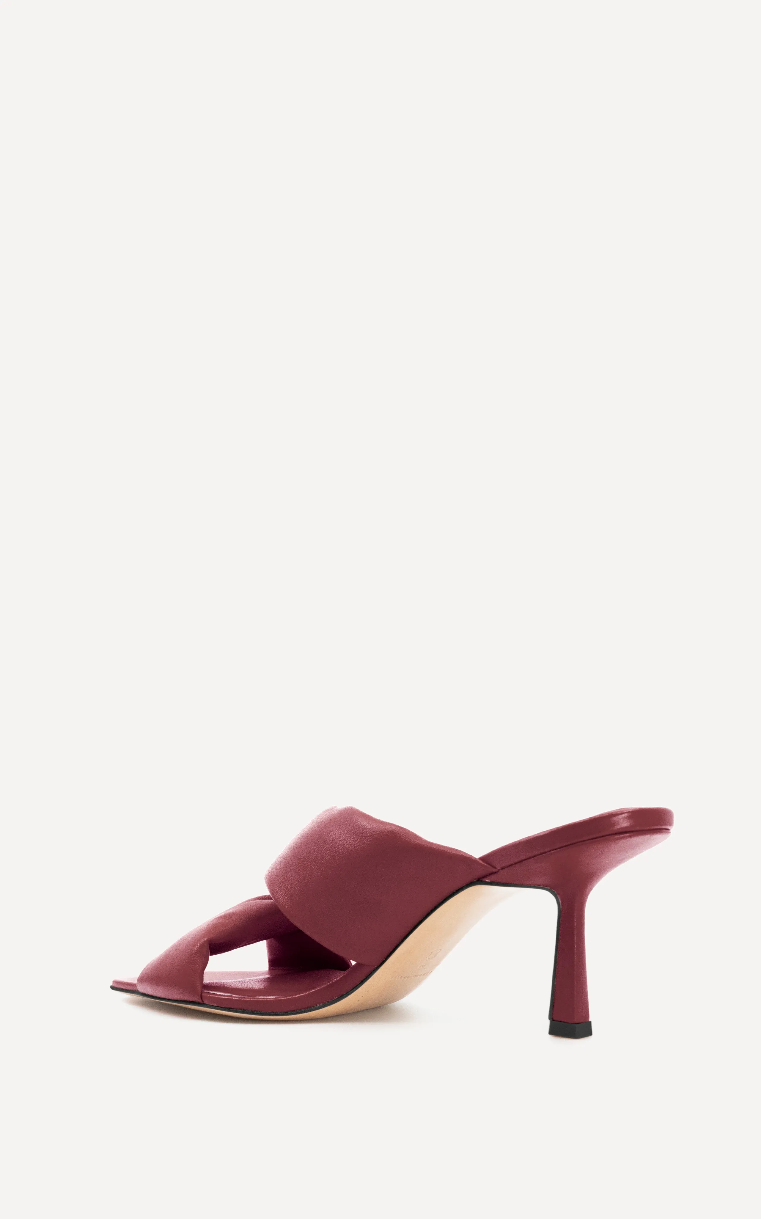 Pillow Loop 70 Heel | Mulberry