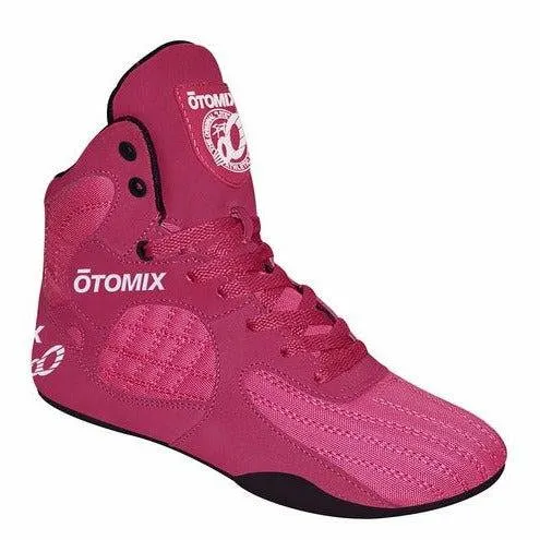 Pink/Black Stingray Bodybuilding Weightlifting Shoes