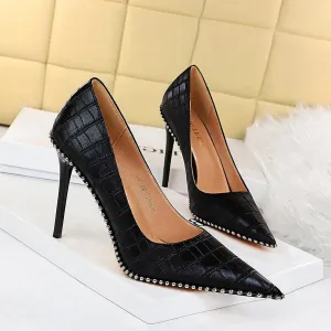 Point Toe Heel Pumps