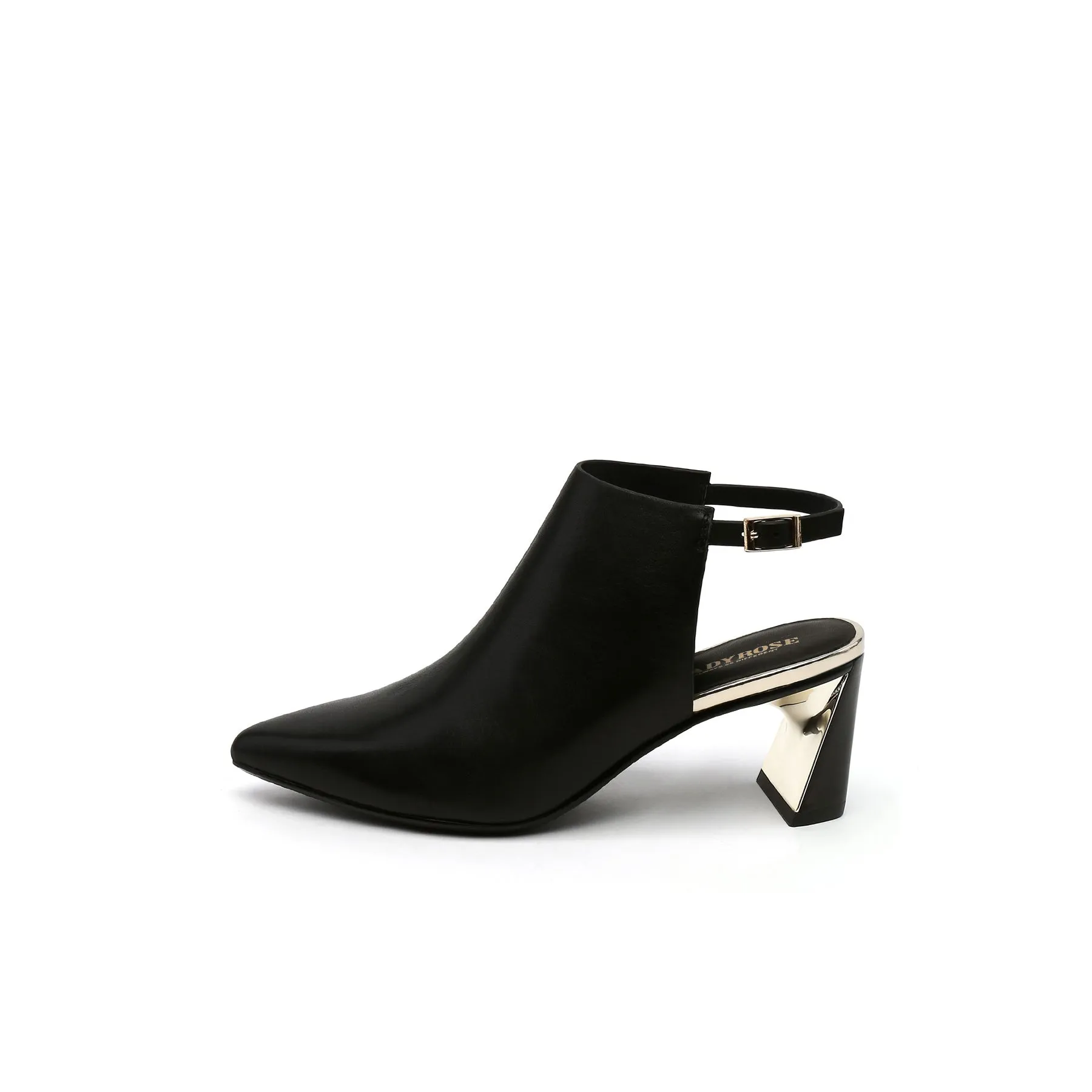 Pointed Toe Slingback Mules