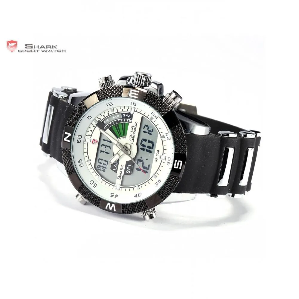 PORBEAGLE Shark Sport Watch White SW 041