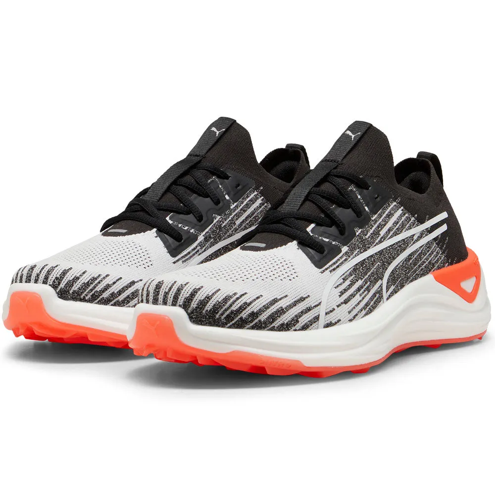 Puma Electrocat NITRO Spikeless Waterproof Shoes - Puma White/Puma Black/Red Blast