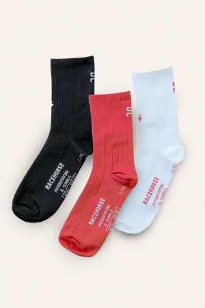 Racehorse Sock 3 Pair Bundle