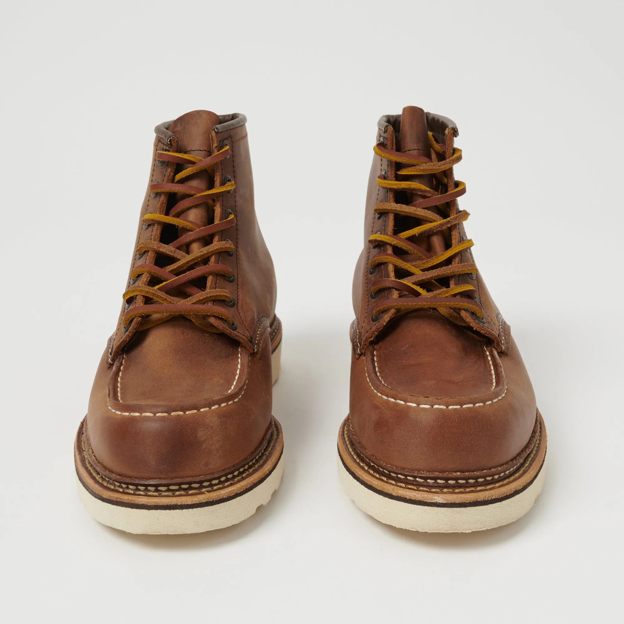 Red Wing 1907 6" Classic Moc Toe Boots - Copper Rough & Tough