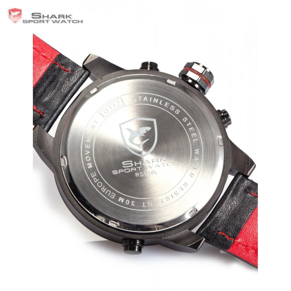 REQUIEM Shark Sport Watch Red  SW 207