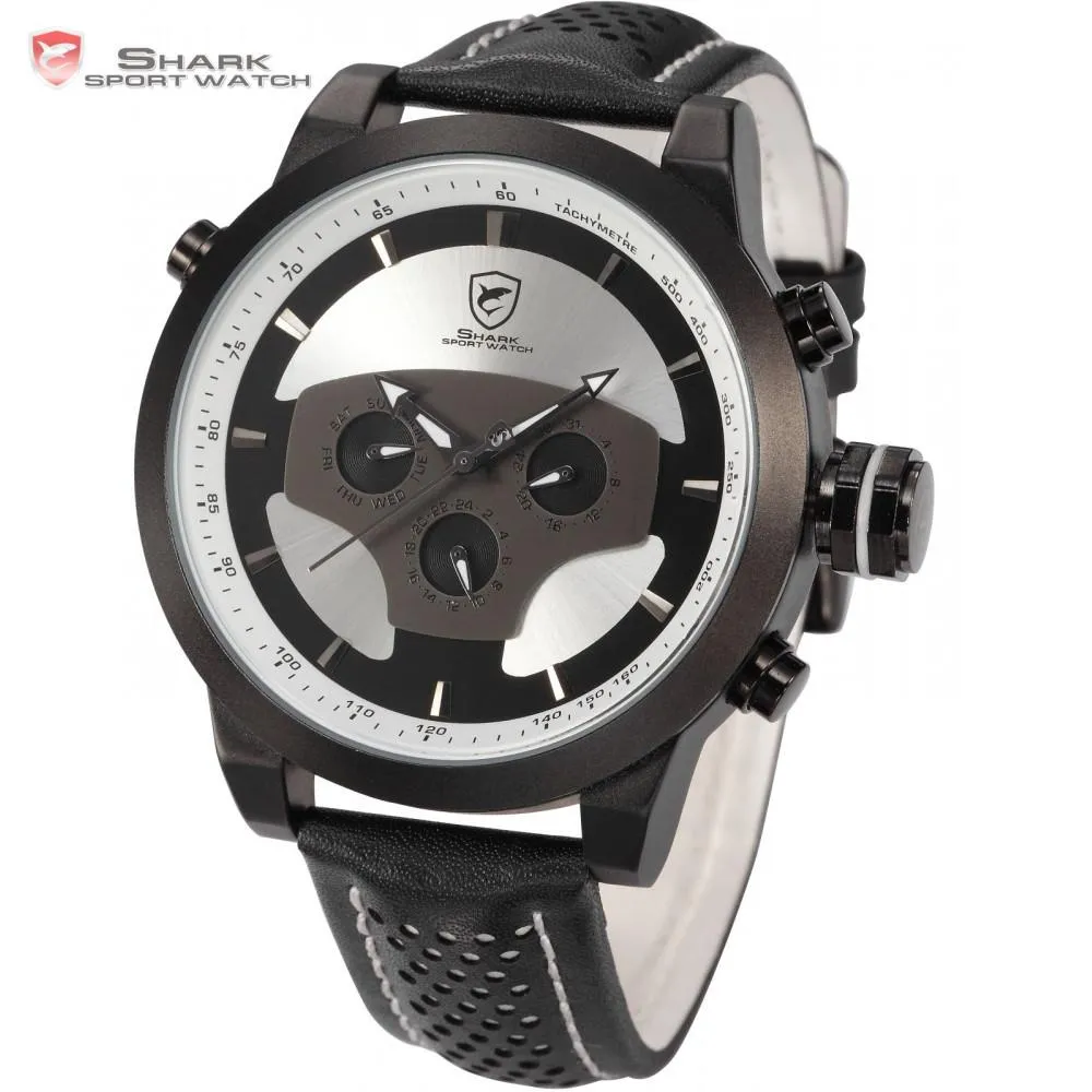 REQUIEM Shark Sport Watch White  SW 209