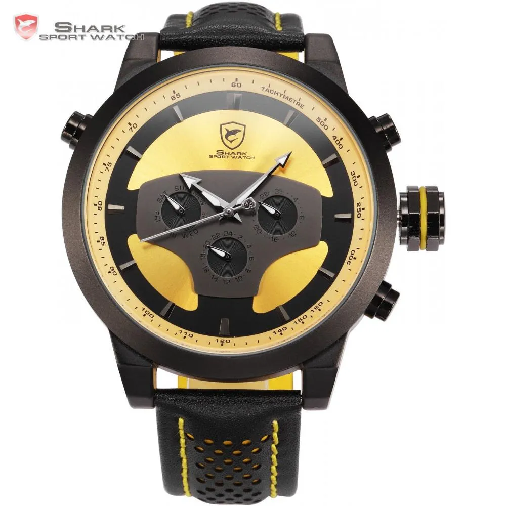 REQUIEM Shark Sport Watch Yellow  SW 208