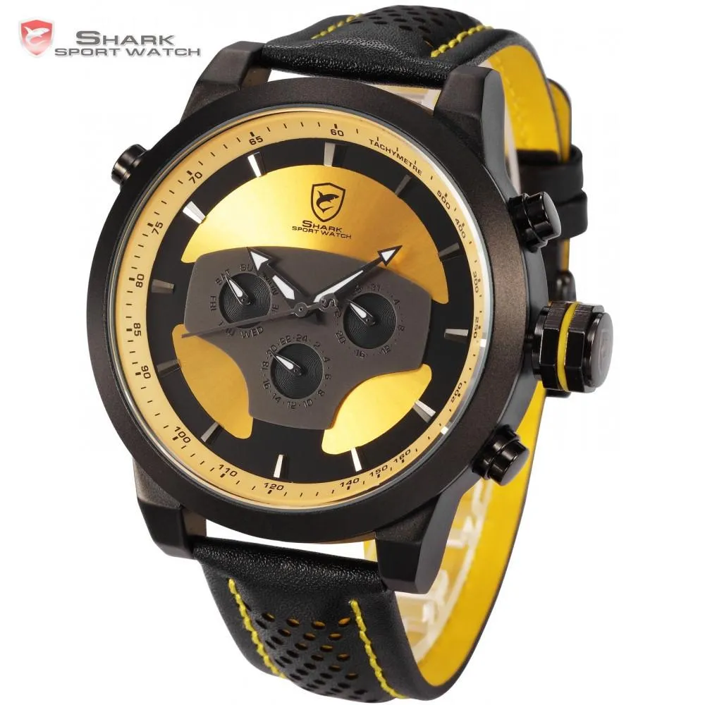 REQUIEM Shark Sport Watch Yellow  SW 208