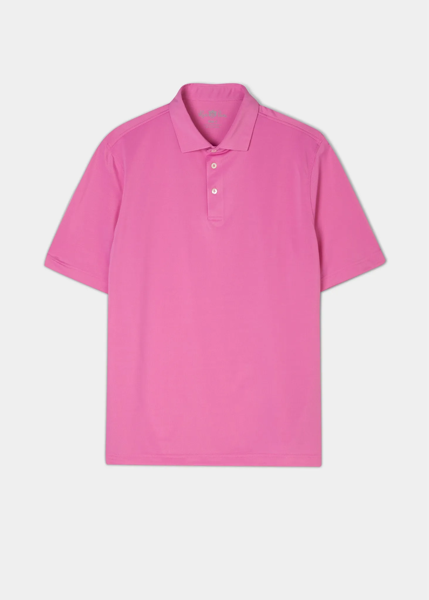 Rockbourne Performance Polo in Carnation - Sports Fit