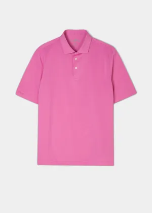 Rockbourne Performance Polo in Carnation - Sports Fit