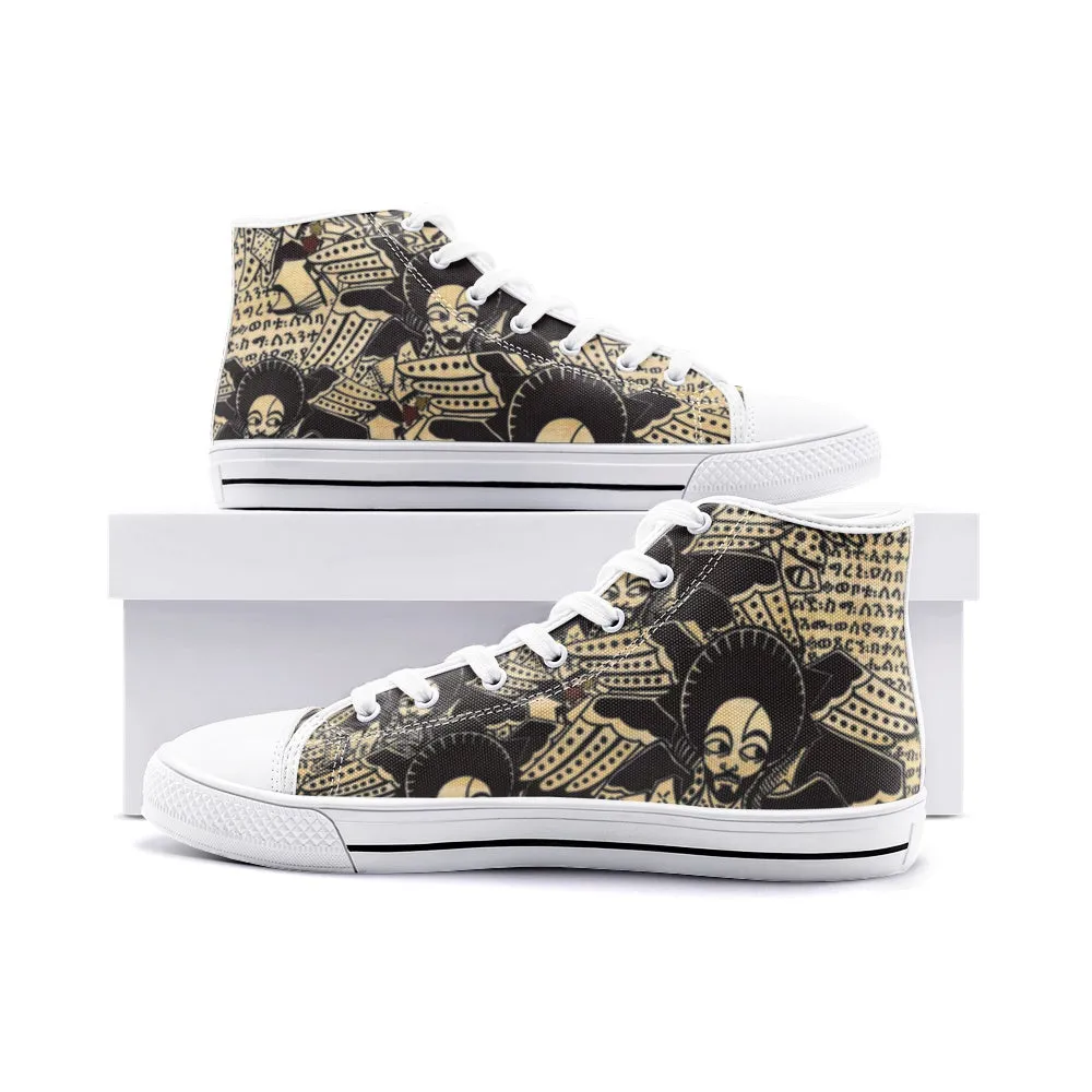 SATTA MASSAGANA Unisex High Top Canvas Shoes