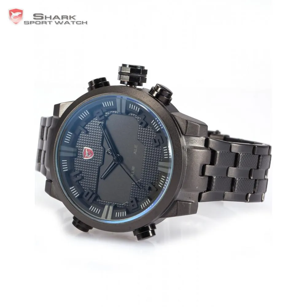 SAWBACK ANGEL Shark B Sport Watch Black/Grey  SW 199