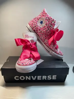 Shades of Pink Converse Shoes (Adults)