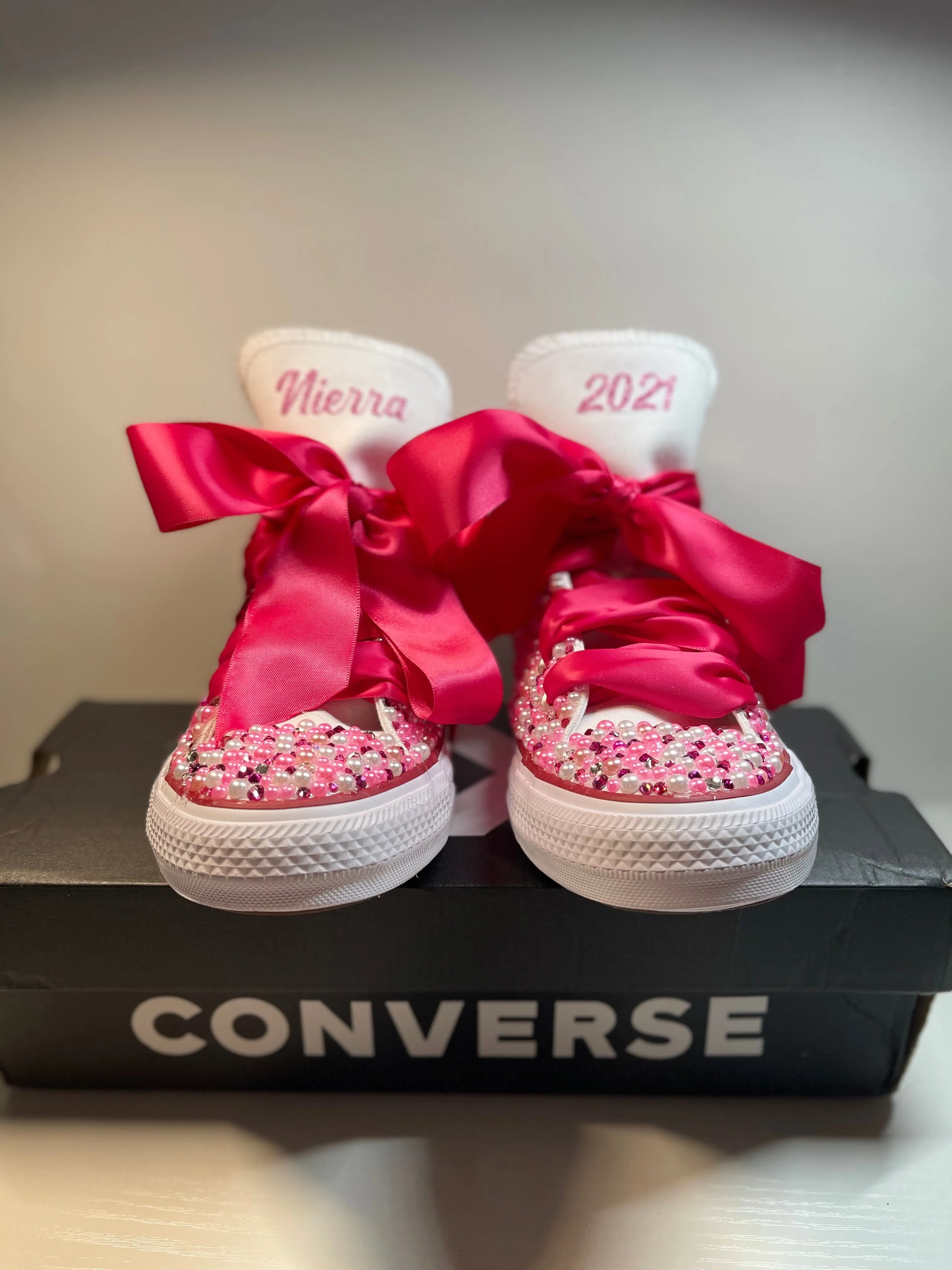 Shades of Pink Converse Shoes (Adults)